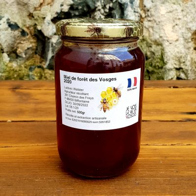 Miel de forêt des Vosges 2020, 500g
